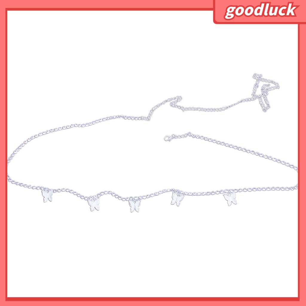 Goodluck| Dây Xích Đính Đá Trang Trí Quần Lưng Có Thể Điều Chỉnh