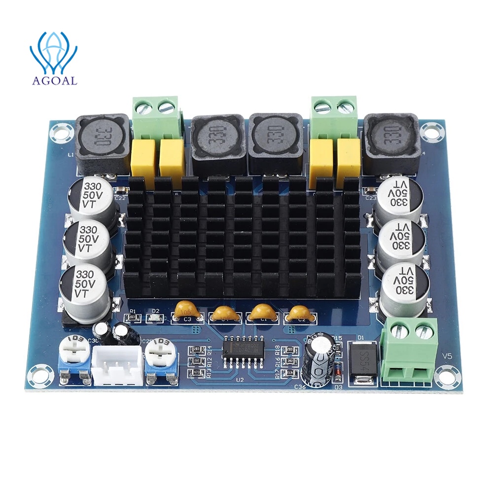 Mô Đun Khuếch Đại Âm Thanh Kỹ Thuật Số Công Suất Cao XH-M543 TPA3116D2 2*120W