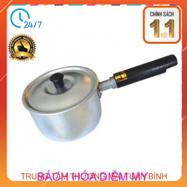 (Hàng Mới) Xoong nấu bột bằng nhôm cho bé hàng dày dặn - TTTM Tuấn Bình