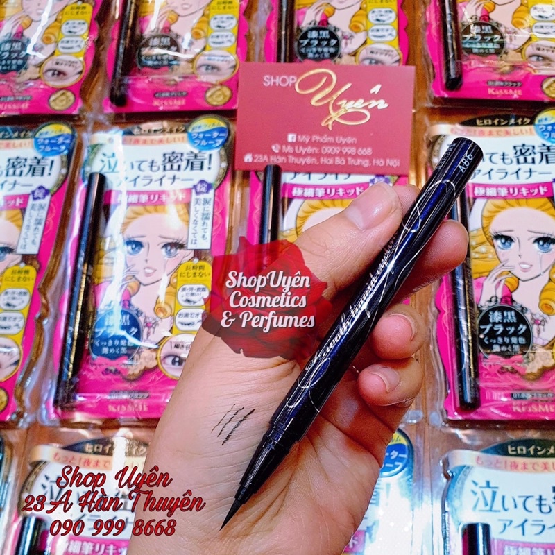 Kẻ mắt Kiss Me HEROINE Make Smooth Liquid Eyeliner