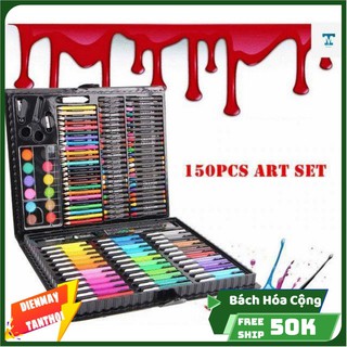 Bộ hộp màu TÔ 150 chi tiết cho bé tô vẽ thỏa thích