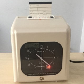 Máy chấm công thẻ giấy Ronald Jack RJ990A/RJ990N