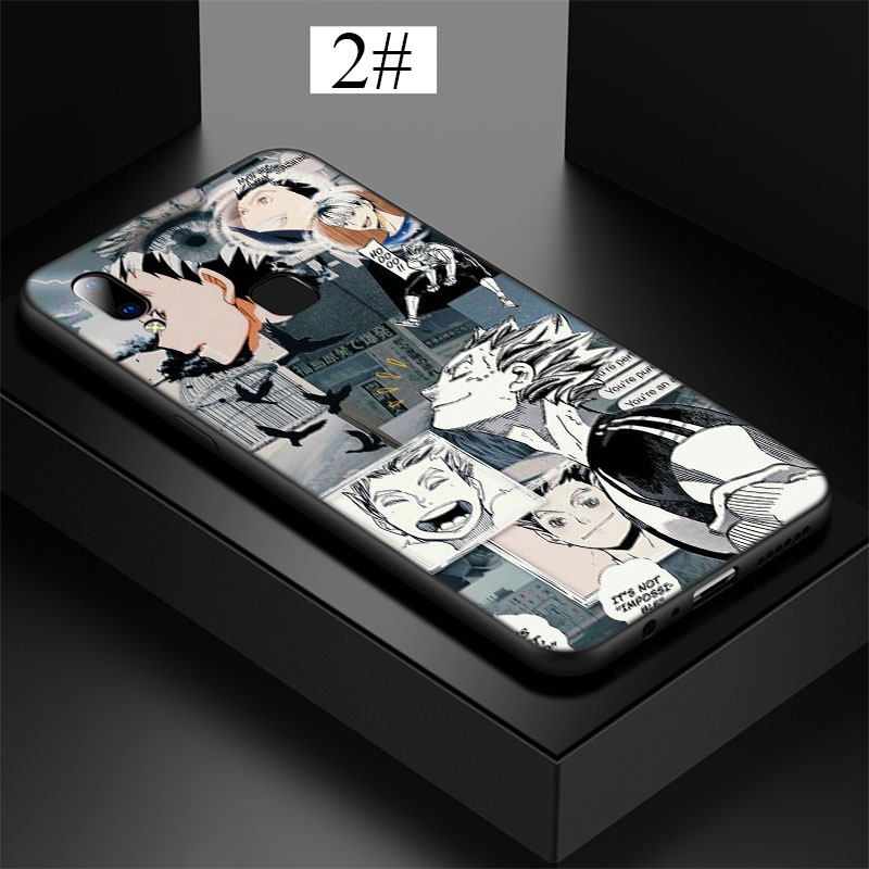 Ốp Điện Thoại Hình Anime Haikyuu Cho Vivo Y21 Y21S Y33S Y66 Y67 Y75 Y79 Y85 Y89 V5 V5S V7 V9 V11 V15 V19 Pro Plus Lite LPS123