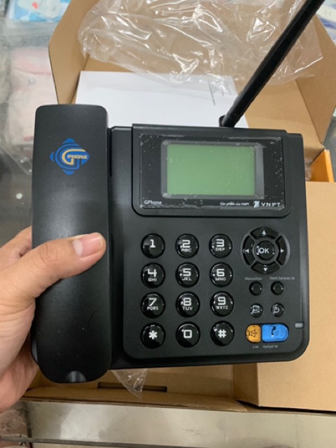 ☎️ Điện Thoại Bàn Không Dây Chuyên Dụng Dùng Sim Gphone STK GPhone VNPT Mã Huawei 3023+☎️