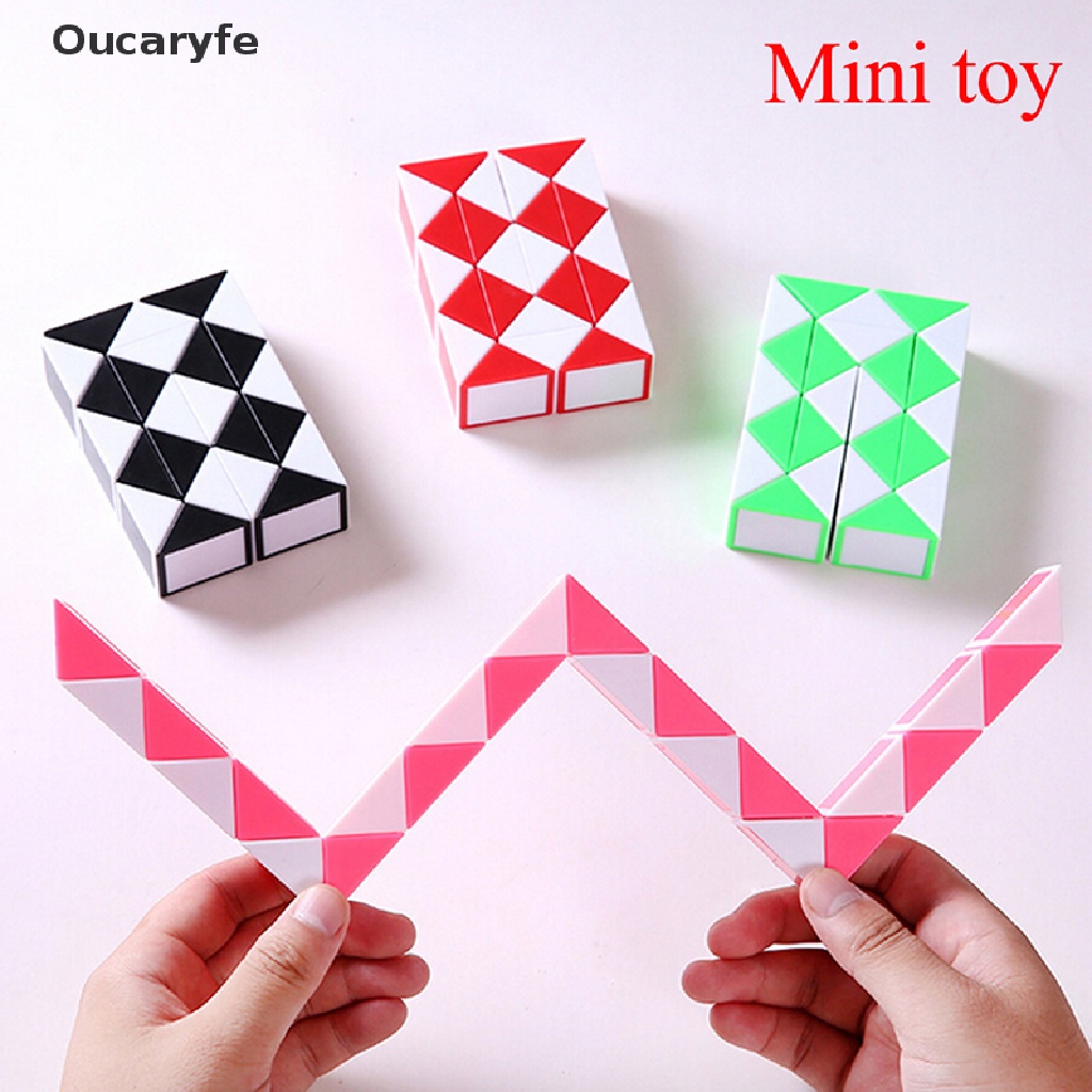 Oucaryfe 1Pc educational toy hot puzzles 3d cool snake magic popular kids game VN