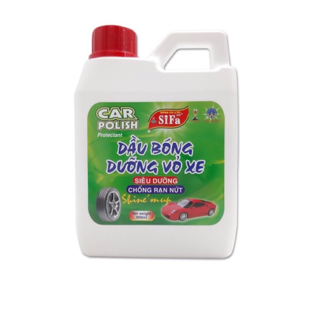 DẦU BÓNG DƯỠNG VỎ XE SIFA CAR POLISH ĐẬM ĐẶC 1L