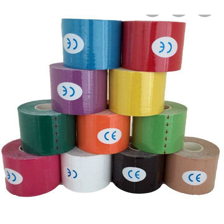 SALE SALE Băng dán cơ vải chống trấn thương trong thể thao 2.5cm & 5cm