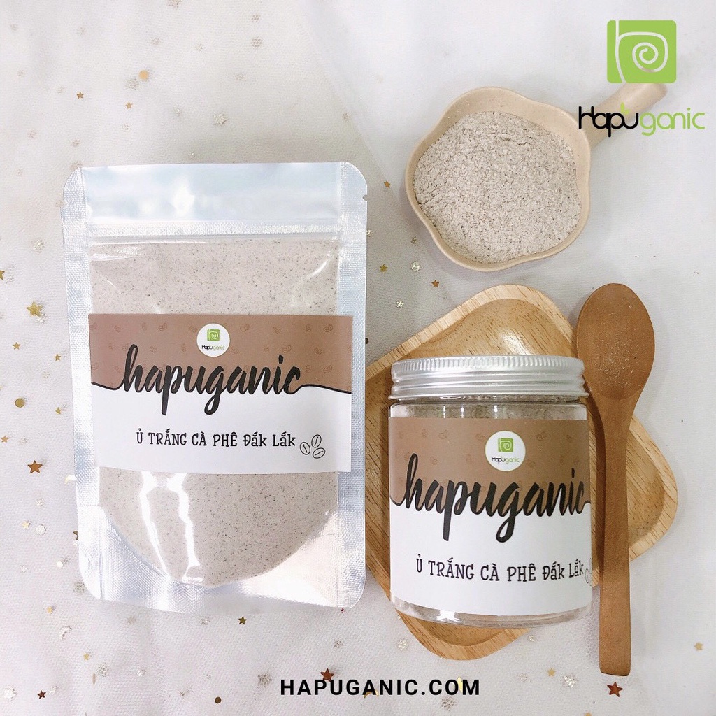 Mask dẻo bạc hà, hoa hồng, than tre, DNA cá hồi sáng da, giảm mụn Mặt Nạ Dẻo HaPu Organic