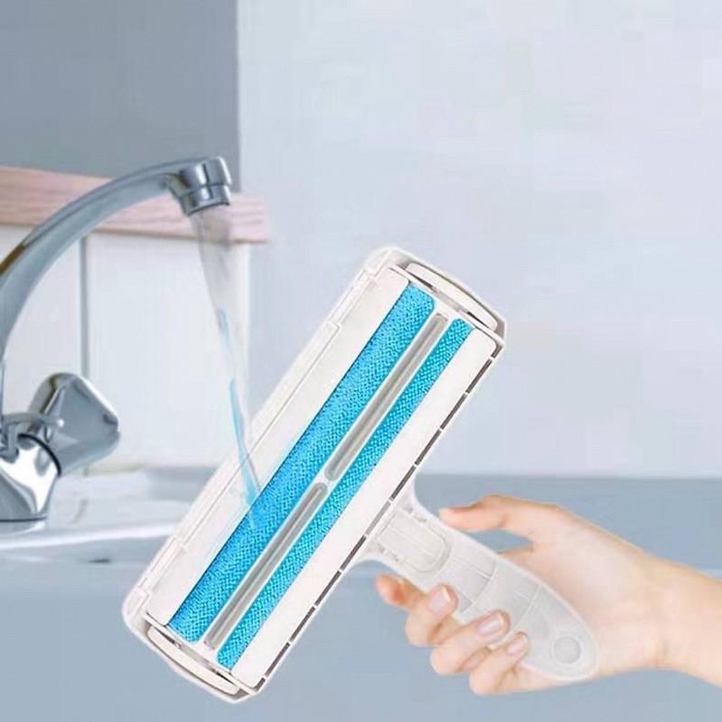 Cây lăn lông chó mèo - Lăn tĩnh điện hút lông thú cưng làm sạch giường chăn đệm