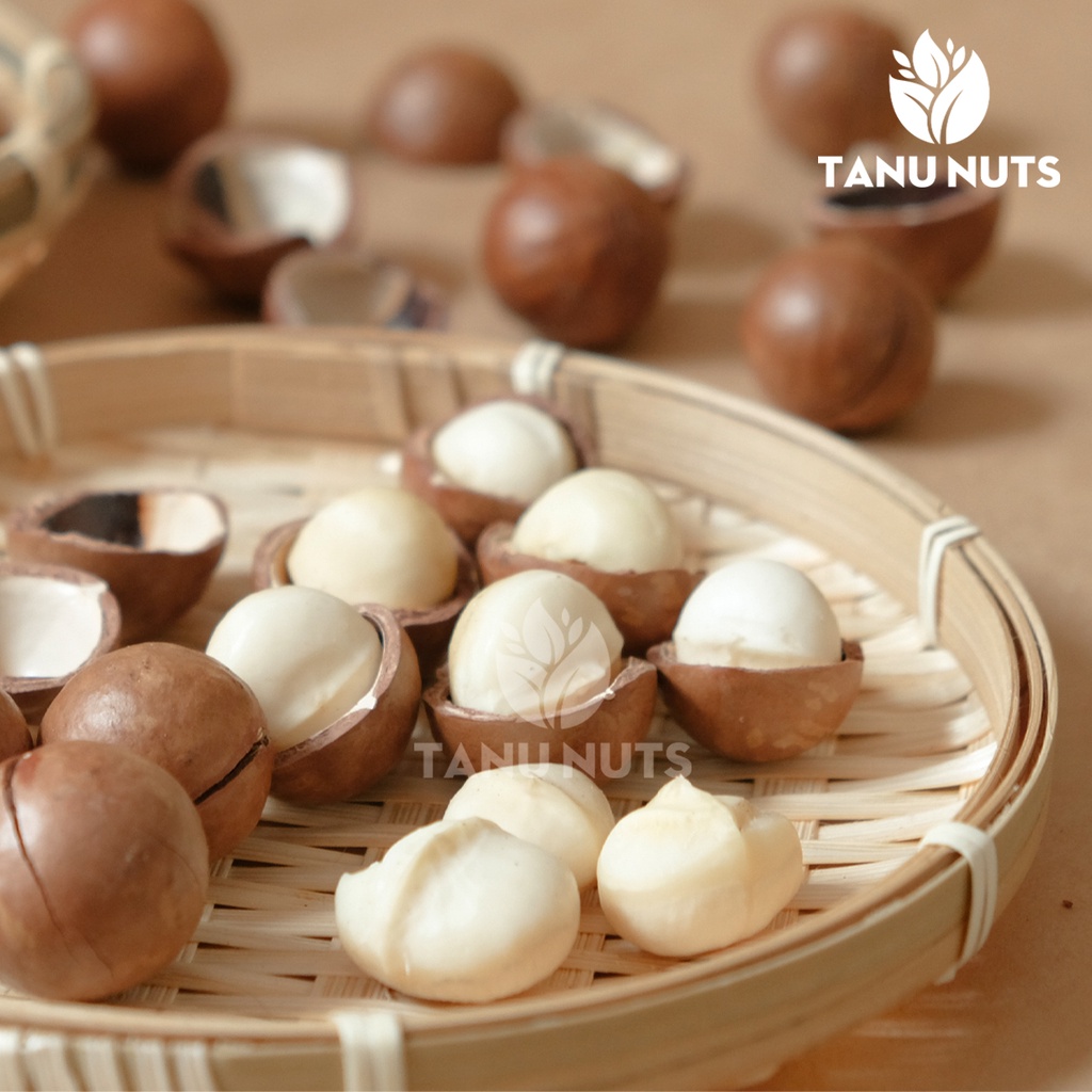 Nhân hạt macca tách vỏ TANU NUTS, hạt mắc ca Tây Nguyên rang sấy tốt cho bà bầu