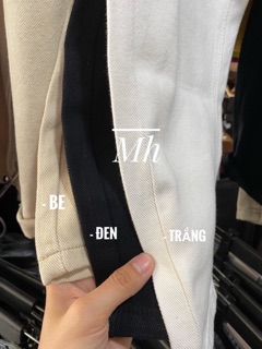 Quần baggy thô chất dày dặn