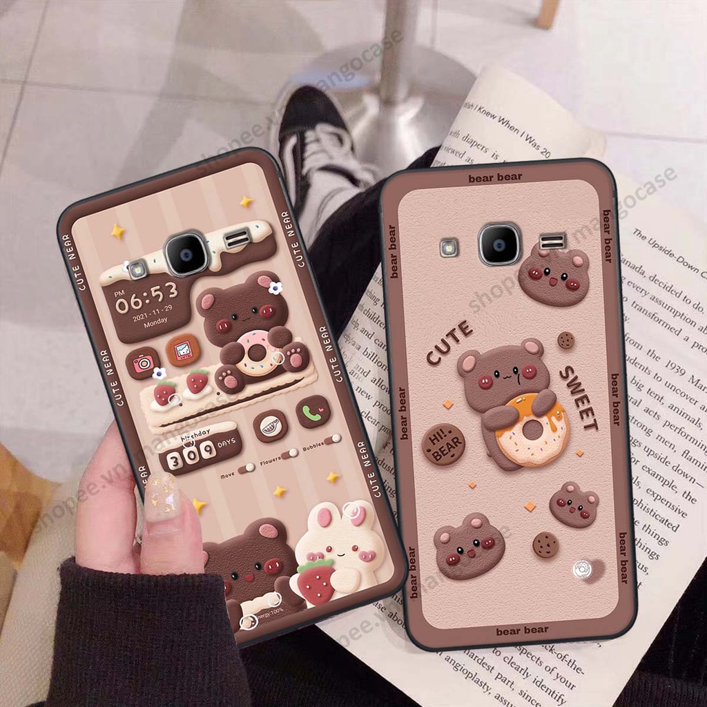 Ốp lưng Samsung J2 Prime hình gấu, thỏ, đồng hồ cute dễ thương