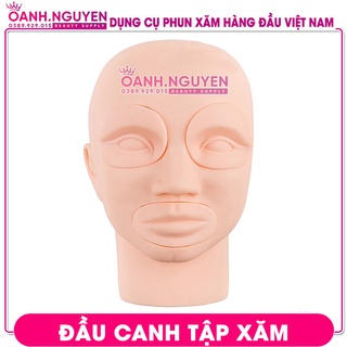 Đầu Canh Silicon Tập Xăm/ Thay Thế Được Mắt Môi