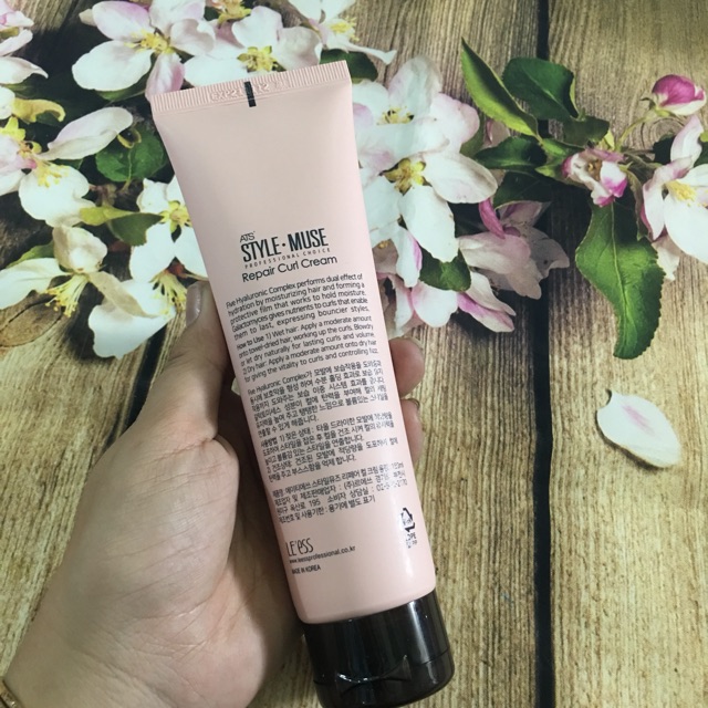 KEM TẠO KIỂU PHỤC HỒI DÀNH CHO TÓC XOĂN ATS REPAIR CURL STYLE MUSE CREAM HÀN QUỐC 150ml