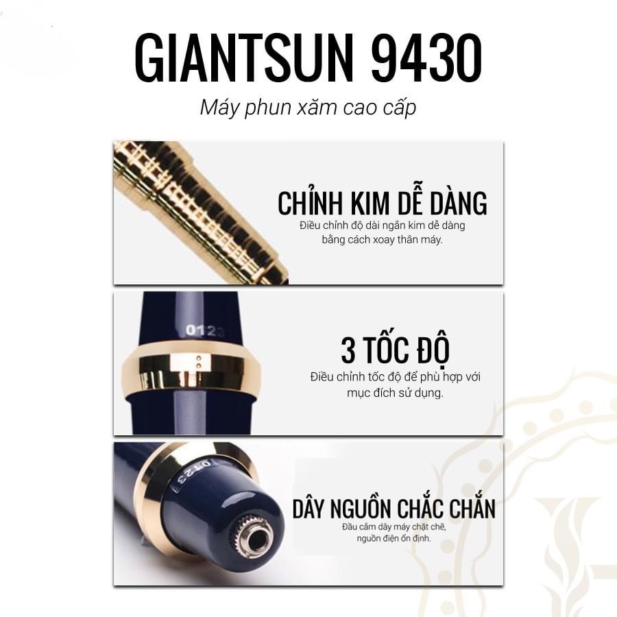Máy Phun Xăm Giantsun 9430 [CHÍNH HÃNG ĐÀI LOAN]