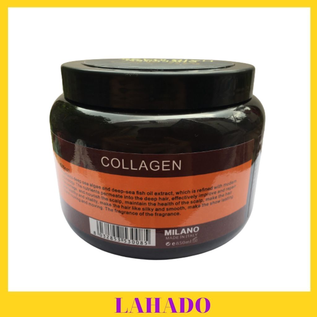 Kem ủ tóc MILANO Collagen Hair Mask phục hồi tóc siêu mềm mượt 850ml