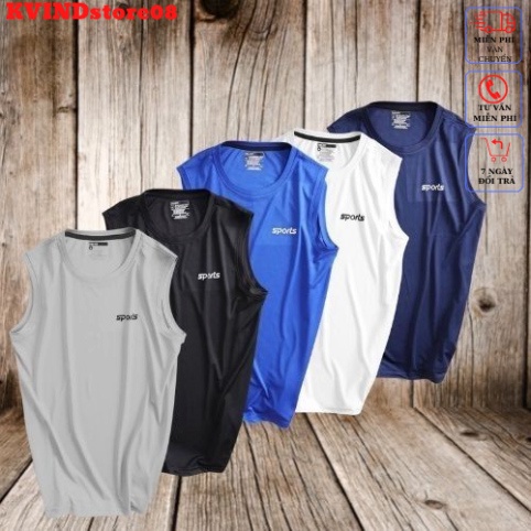 Áo Phong Nam Thời Trang Sát Nách Chất Thun lạnh Co Giản 4 Chiều Tốt Chuẩn VNXK _KVINDstore08