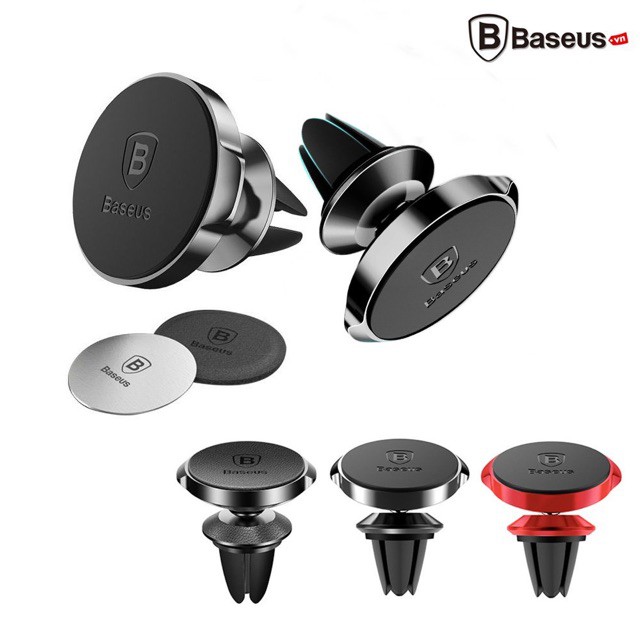 Đế giữ điện thoại Nam Châm Baseus 360 -Magnetic Air Vent Car Mount-BH 6 THÁNG