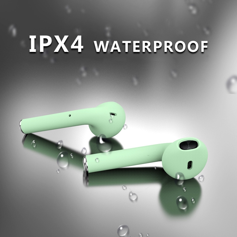 Wireless Bluetooth 5.0 Earbuds inpods12 Fashion Multicolor Fine Scrub Stereo Earphone