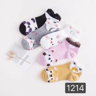 CHUYÊN SỈ Combo 10 đôi tất cổ ngắn nữ Hàn Quốc Siêu Cute