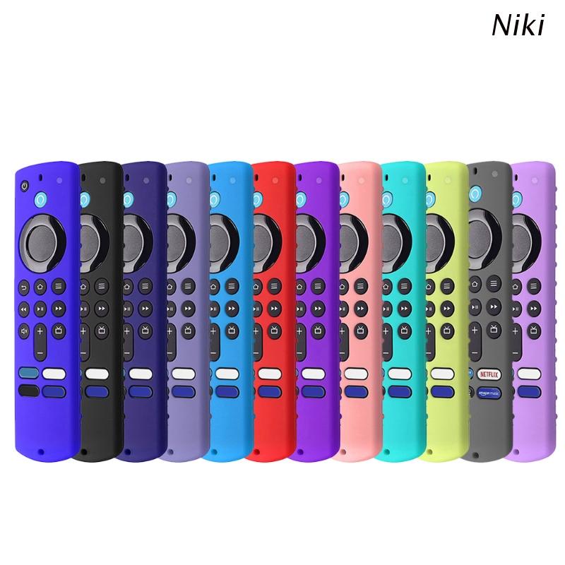 Vỏ bọc điều khiển từ xa thông minh bằng silicon chống trượt chống sốc giặt được thay thế cho Fire TV Stick 4k Max