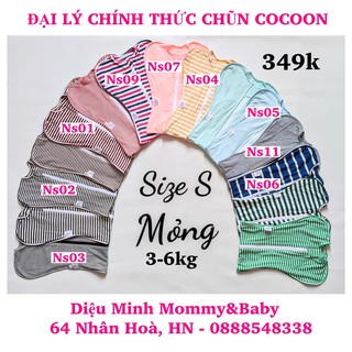 NHỘNG CHŨN COCOON GIÚP BÉ NGỦ NGON (Đại lý chính thức)
