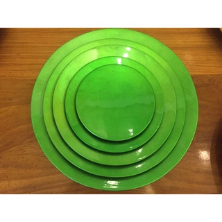 Đĩa bầy hoa quả gỗ sơn mài ( bộ 5 đĩa 15, 20, 25, 30, 35cm)