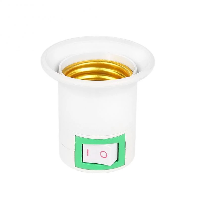 Chuôi Bóng Đèn E27 220v Gắn Tường Có Công Tắc Bật / Tắt Tiện Dụng