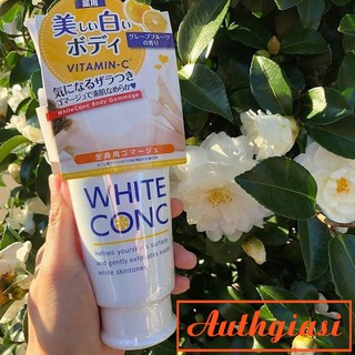 Tẩy da chết Nhật Bản White Conc Body Gommage 180g