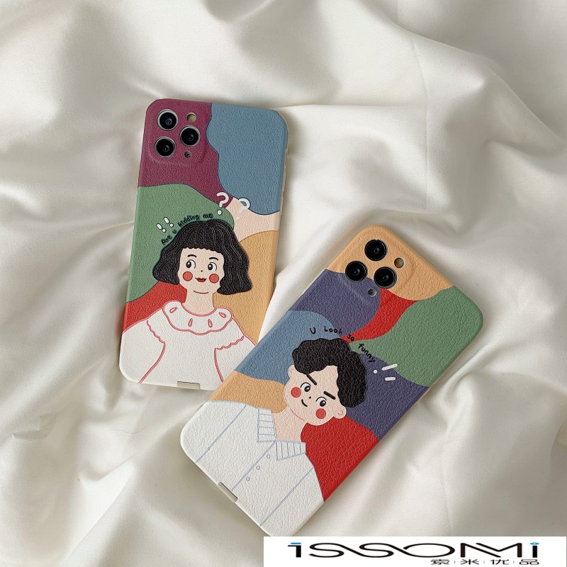 Ốp Điện Thoại Họa Tiết Hoạt Hình Dành Cho Iphone 7 12 11pro Max Xs Xr Mini Se | BigBuy360 - bigbuy360.vn