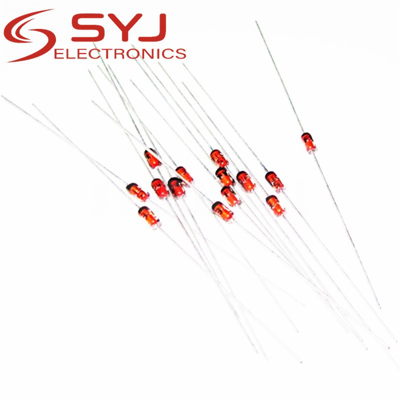 Set 10 Điốt 1N34A 1N34 Germanium 50mA 65V DO-35 (DO-204AH) IN34A IN34 Axial Cho TV FM AM Radio