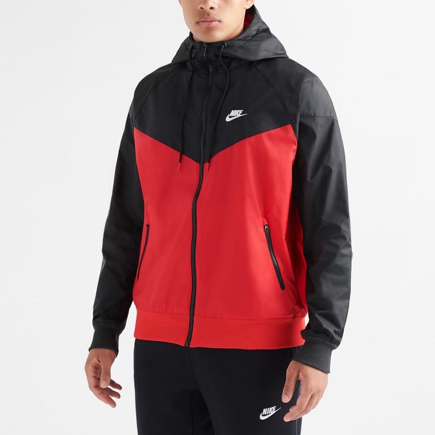 ÁO KHOÁC NIKE WINDRUNNER HOODED - ĐỎ / ĐEN