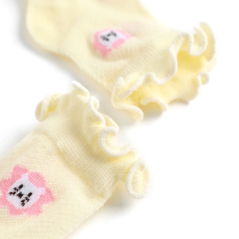 Vớ Cotton Ren Hoa Dễ Thương Cho Bé GáI (0-6 TuổI)