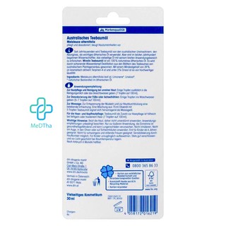 Tinh Dầu Tràm Trà Úc Mivolis Australisches Teebaumol - 30 ml [Hàng Authentic Đức]