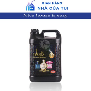 Nước Giặt  Xả Paris 5000ml, Hương Nước Hoa Pháp, Nước giặt Xả Hương Nước Hoa, Tẩy Siêu Sạch, 2 Màu Giao Ngẫu Nhiên