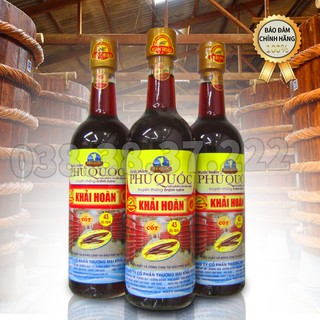Nước mắm Phú Quốc Khải Hoàn - 43 độ đạm, 520ml