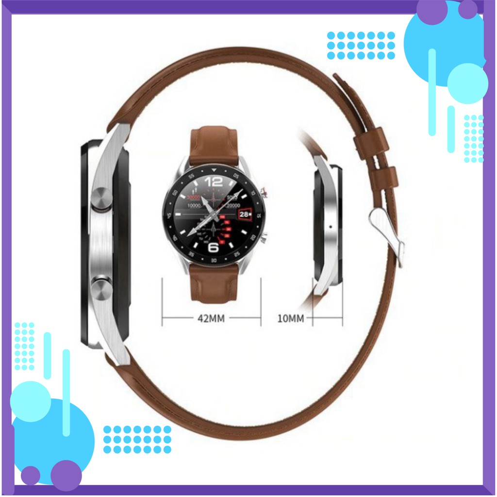 CỰC RẺ Đồng hồ thông minh Microwear L7 - Nghe gọi, quay số trực tiếp qua bluetooh, hỗ trợ đo nhịp tim, đẩy thông báo ứng