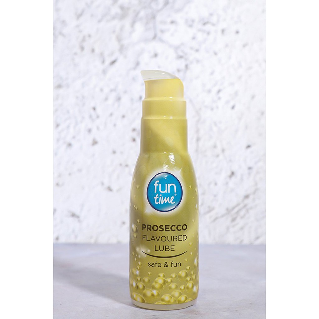 Hàng UK - Gel bôi trơn Hương Rượu Vang Ý Funtime Prosecco Flavoured Lube 75ml GEL020