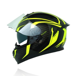 Nón Bảo Hiểm Fullface Yohe 967 (2 kính/đuôi gió)