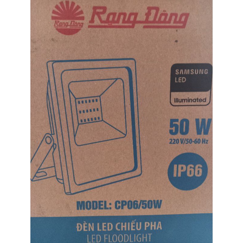 Đèn led chiếu pha 50w Rạng Đông