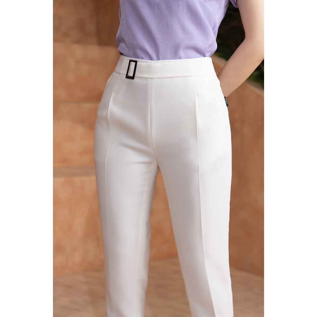 Quần Baggy Nữ Công Sở Chất Đũi Hàn Quốc LUPERI LFQD2101 Không Nhăn, Không Cắn Chỉ, Form Cực Chuẩn