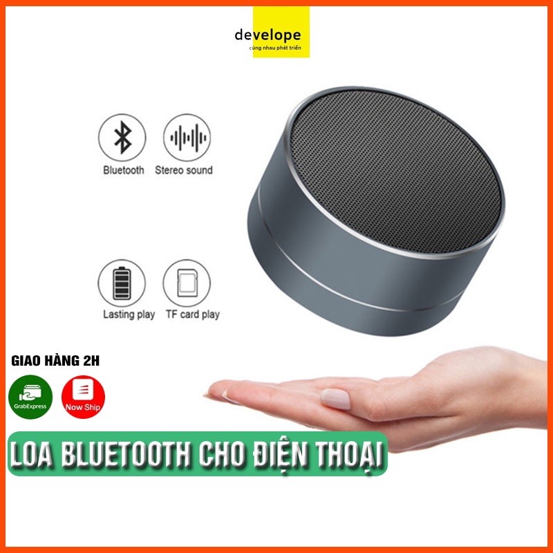 Loa bluetooth A10 mini vỏ nhôm di động - Âm Thanh Tuyệt Hay