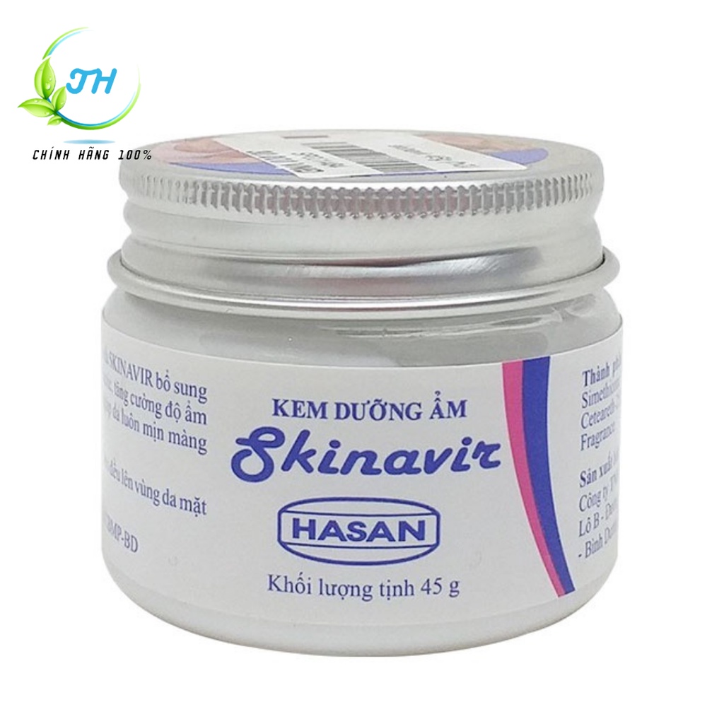 Kem dưỡng ẩm cho da Skinavir 45g Cty Hasan