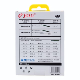 Bộ tua vít đa năng Jackly JK6032 32 món