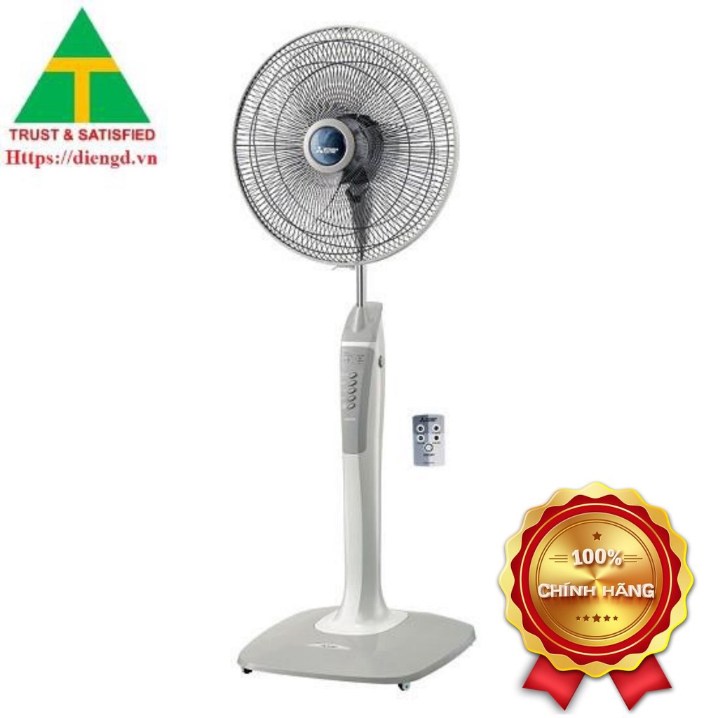 Quạt Đứng Mitsubishi LV16-RA CY-GY Model mới 2022 - Hàng chính hãng - BH 12 Tháng Toàn Quốc