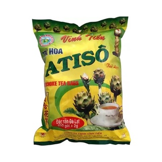 Trà túi lọc Atiso (Vĩnh Tiến) - Bịch 100 gói x 2 gram