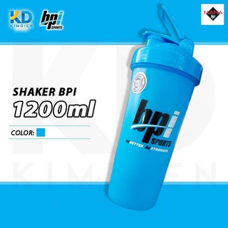 Bình Lắc Sữa bột WHEY mASS Shaker BPI 1200ML