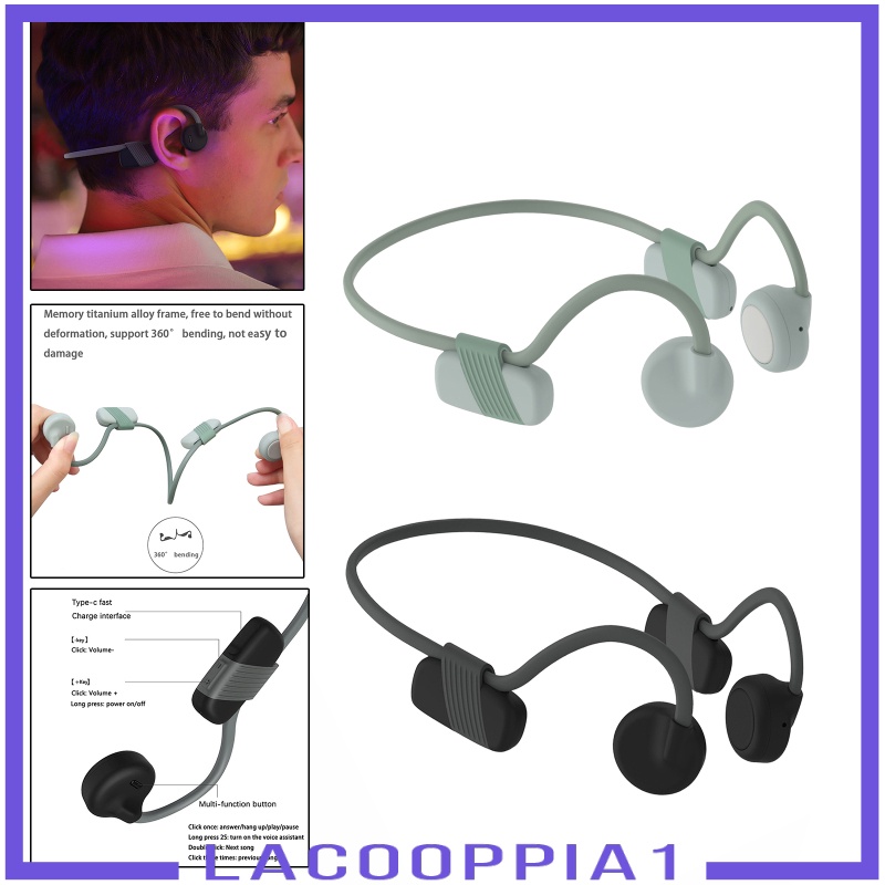 Tai Nghe Không Dây Lacooppia1 Ipx6 Kiểu Dáng Thể Thao Chống Mồ Hôi