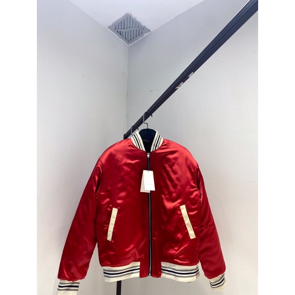 Áo khoác bomber Gu cci GG GC màu sắc nổi bật, cá tính