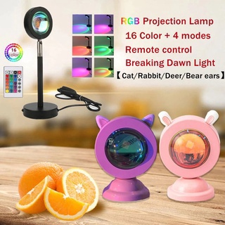 Rainbow Color Led Lights With Bracket Modern Style